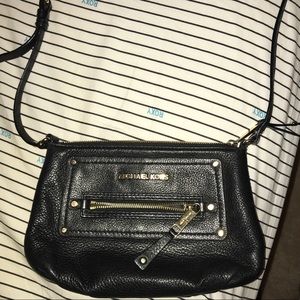Michael Kors black crossbody purse